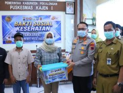 HUT Bhayangkara ke-80, Polres Pekalongan dan Dinkes Gelar Skrining Massal TB Paru