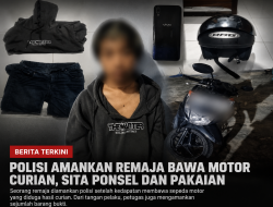 Mantan Karyawan Konveksi di Kedungwuni Diamankan Usai Diduga Curi Mesin Jahit, Kerugian Capai Rp. 3,5 Juta