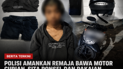 Mantan Karyawan Konveksi di Kedungwuni Diamankan Usai Diduga Curi Mesin Jahit, Kerugian Capai Rp. 3,5 Juta