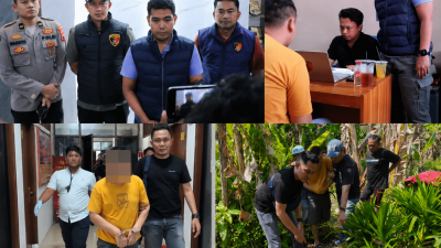 Kurang dari Tiga Jam, Satreskrim Polres Pekalongan Ungkap Kasus Pembunuhan Perangkat Desa Kalipancur