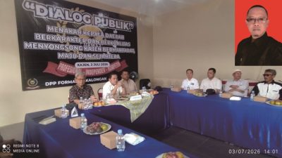 DIALOG PUBLIK Forum Masyarakat Sipil (FORMASI) Pekalongan
